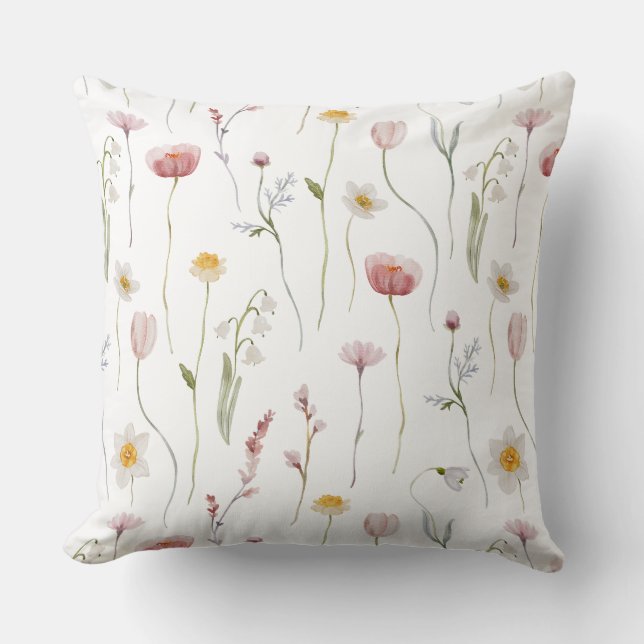 Coussin Floral vintage (Recto)