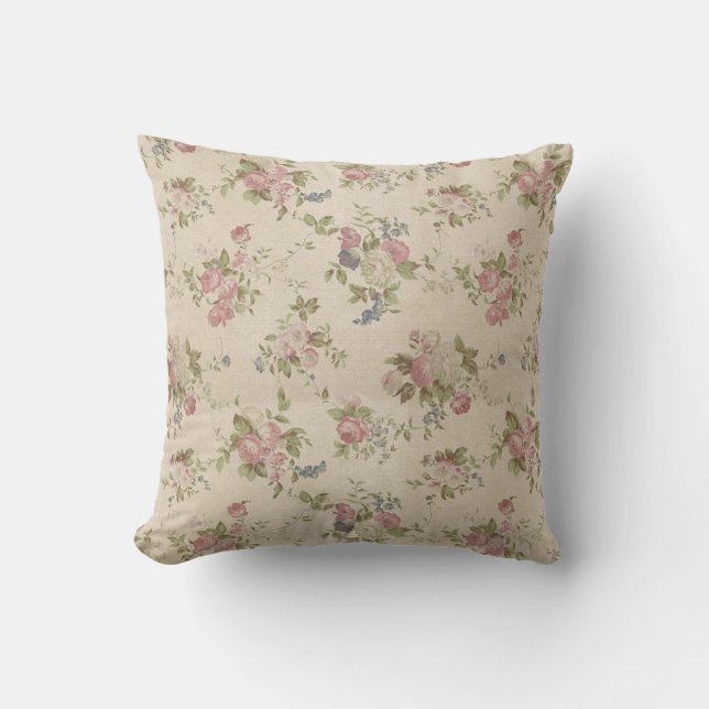 Coussin Floral Vintage (Recto)