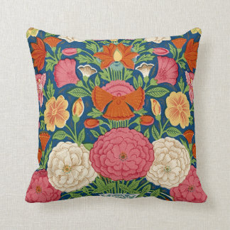 Coussin floral vintage de Boho
