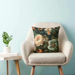 COUSSIN FLORAL VINTAGE DESIGN LANCE PILLOW