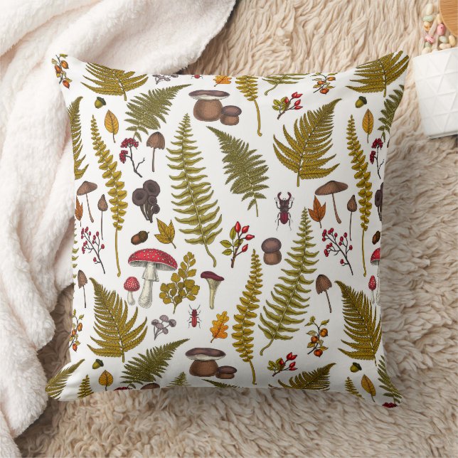 Coussin Flore et faune boisées 2 (Couverture)