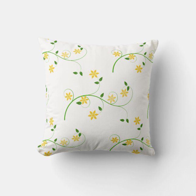 Coussin Flore et Fleurs (Recto)