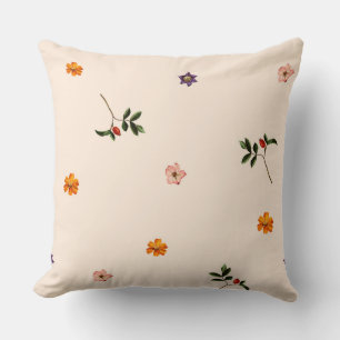 Coussin Flore minimaliste