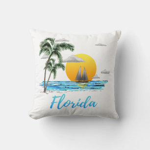 Coussin Floride Océan Sunset