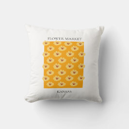 Coussin Flower Market - Kansas