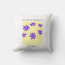 Coussin Flower Market - Paris