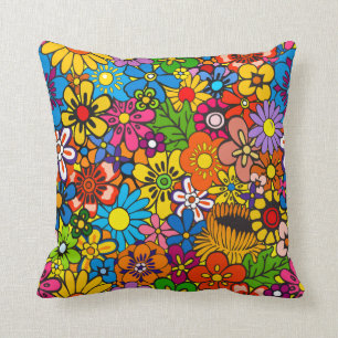 Coussin Flower power !