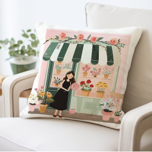 Coussin Flower Shop Coussin, Floral Art