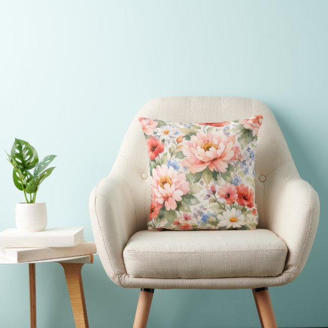 Coussin Flowers (Chaise)