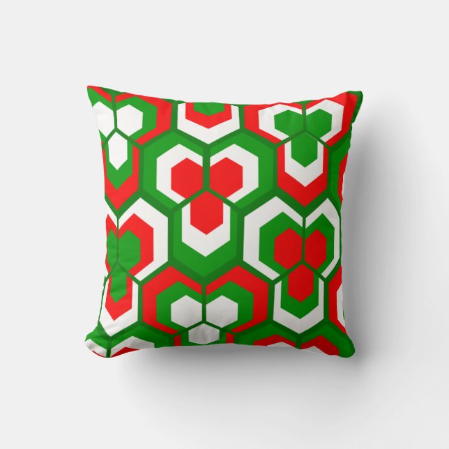 Coussin Flowers d'Hexagon (Recto)