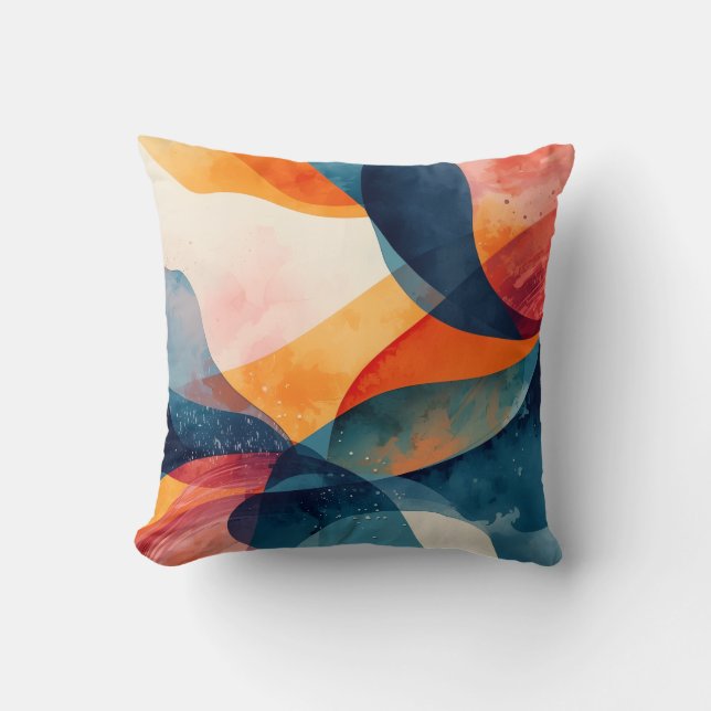 Coussin "Fluid Dynamics" (Recto)
