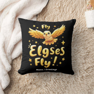 Coussin Fly Elgses Fly Art Aigle Inspirationnel