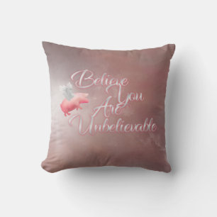 Coussin Flying Pig-Be Incroyable