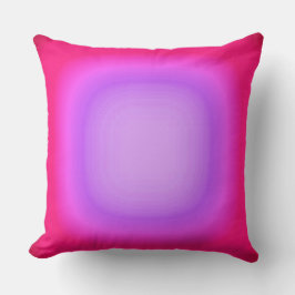 Coussin Focus rose et lavande