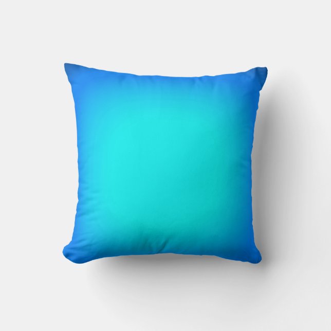Coussin Focus Turquoise (Recto)