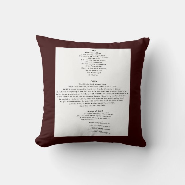 Coussin Foi (Recto)