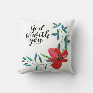 Coussin Foi chrétienne Mots inspirants