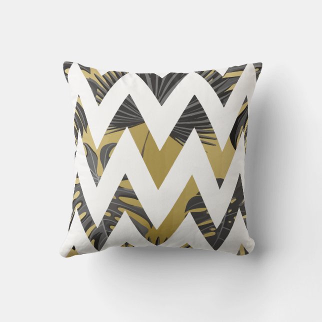 Coussin Folahem Geometrica Olive Green (Verso)