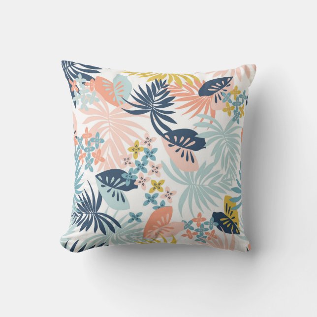 Coussin Foliage tropical (Recto)
