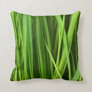 Coussin Fond d'herbe verte