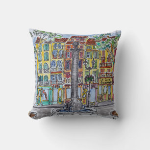 Coussin Fontaine Place de l'Hôtel de Ville