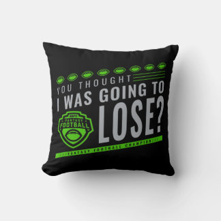 Coussin Football D'Imaginaire Tu Pensais Que J'Allais Perd