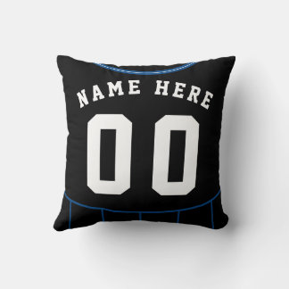Coussin Football Football Jersey Nom Numéro Modèle