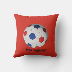 Coussin Football Paraguayen