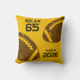 Coussin Football personnalisé Joueur principal Nombre Clas