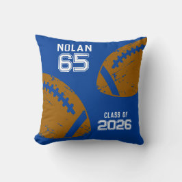 Coussin Football personnalisé Joueur principal Nombre Clas