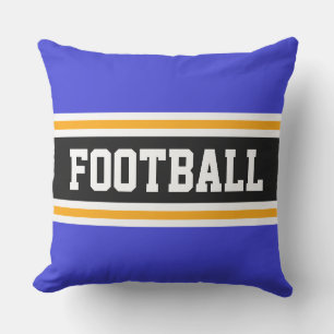 Coussin FOOTBALL Royal Navy Bleu Bleu Bleu Athlétisme noir