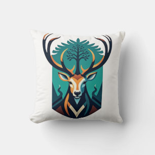 Coussin Forest Guardian - L'Esprit du Stag