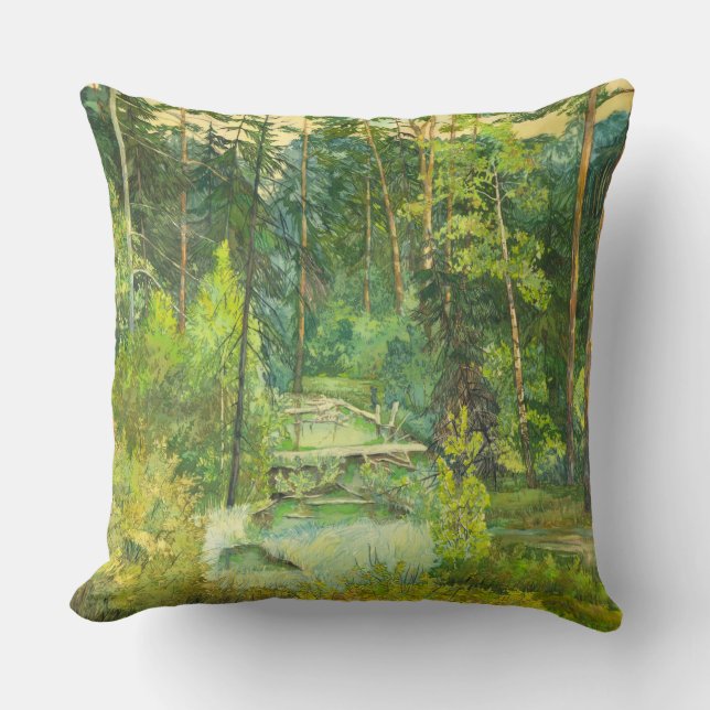 Coussin forêt (Recto)