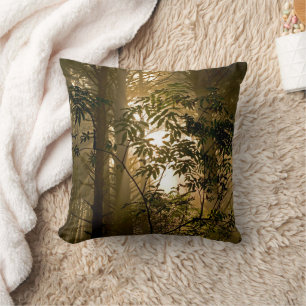 Coussin Forêt à feuillage persistant Côte de l'Oregon