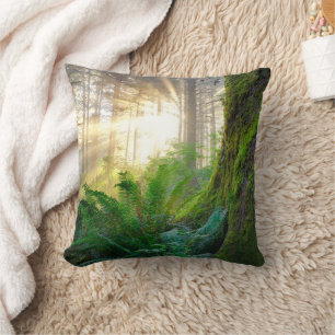 Coussin Forêt côtière du Pacifique, Oregon
