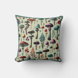 Coussin Forêt de champignons