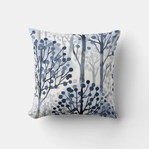 Coussin Forêt d'hiver stratifiée