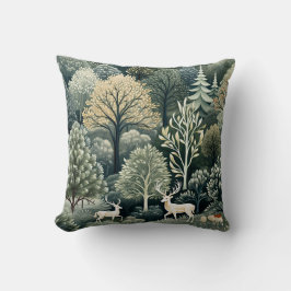 Coussin Forêt Enchantante : Noël Boho