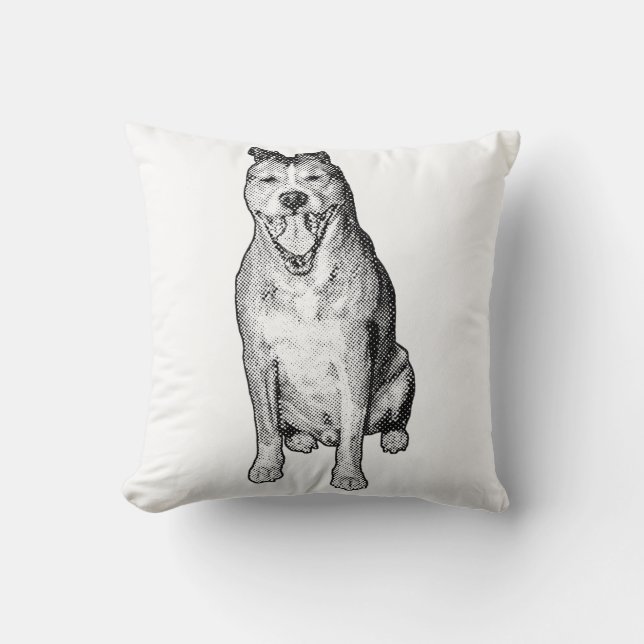 Coussin Forme silencieuse ombrée (Recto)