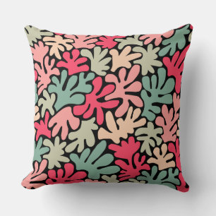 Coussin Formes biologiques Abstrait 240822 - Colors02 sur