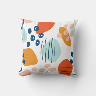 Coussin Formes colorées Abstraites