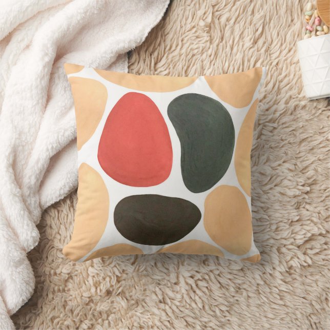 Coussin Formes d'aquarelle Abstraites (Couverture)