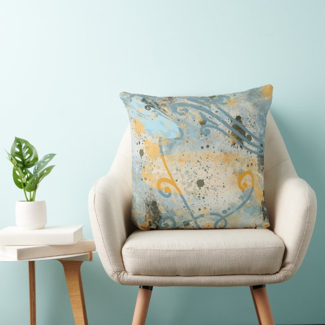 Coussin Formes et couleurs modernes (Chaise)