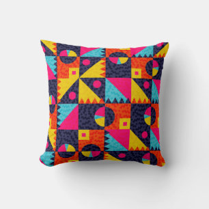Coussin Formes géométriques Abstraites. Illustration color