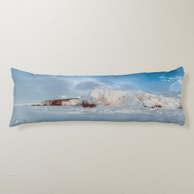 Coussin Foto falaises et mer de glails Seitenschläferkissen (Vorderseite)