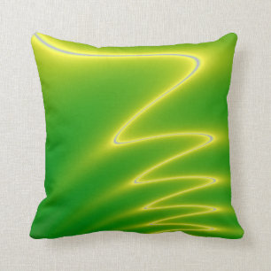 Coussin Foudre verte