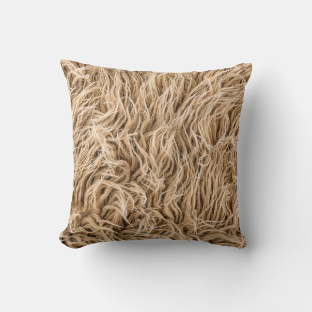 Coussin Fourrure animale (Recto)