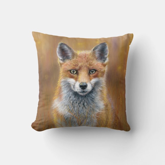 Coussin Fox Cushion.  (Recto)