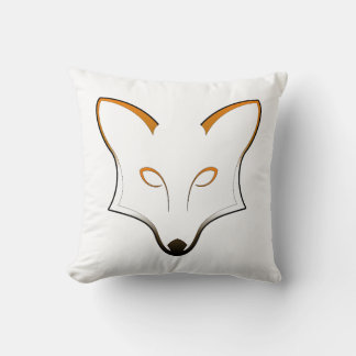 Coussin Fox Throw Pillow