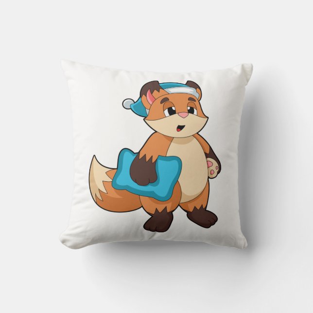 Coussin Fox with Nightcap (Recto)